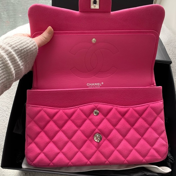 Chanel Pink Caviar Jumbo Double Flap and Wallet - Picture 6 of 8